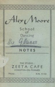 1939 aunt-rosie attended dance academy in London